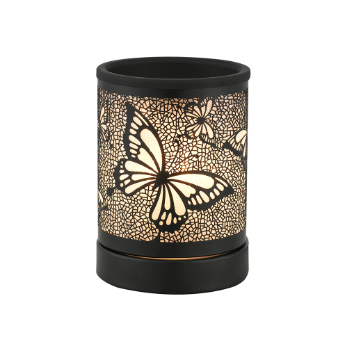 歐美香薰燈精油香薰爐美居雅燈飾廠無火香薰黑色蝴蝶香薰融蠟燈臥室床頭閱讀臺燈 歐美香薰燈精油香薰爐美居雅燈飾廠無火香薰黑色蝴蝶香薰融蠟燈臥室床頭閱讀臺燈
